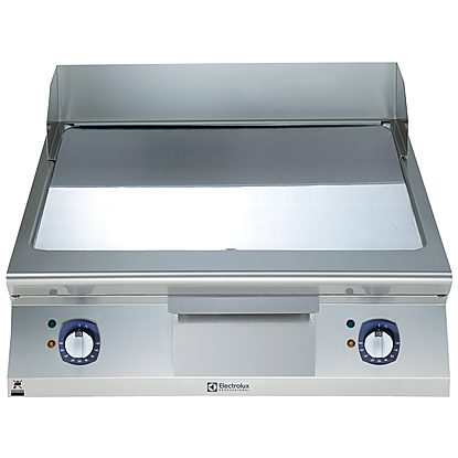 Modular Cooking Range Line 900XP Full Module Electric Fry Top, Smooth Polished Chrome Plate