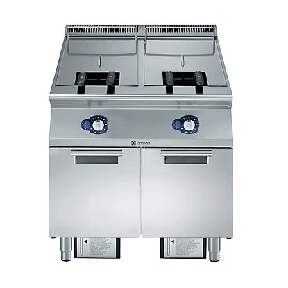 Modular Cooking Range Line 900XP Two Wells Gas Fryer 23 liter