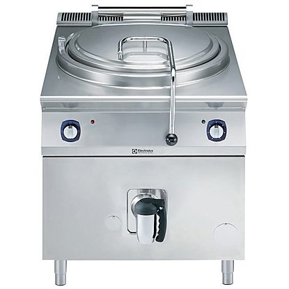 Modular Cooking Range Line 900XP Gas Cylindrical Boiling Pan 150lt direct heat