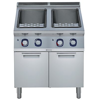 Modular Cooking Range Line 900XP Gas Pasta Cooker, 2 Wells, 40 litres