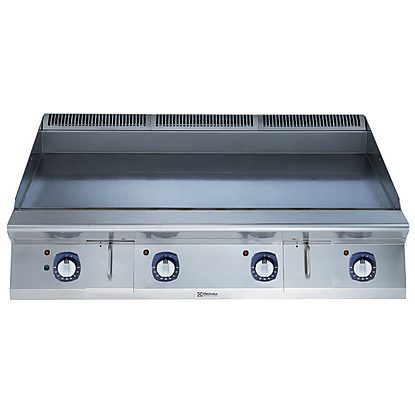 Modular Cooking Range Line 900XP 1200mm Electric Fry Top HP, Smooth scratch resistant chromium Plate
