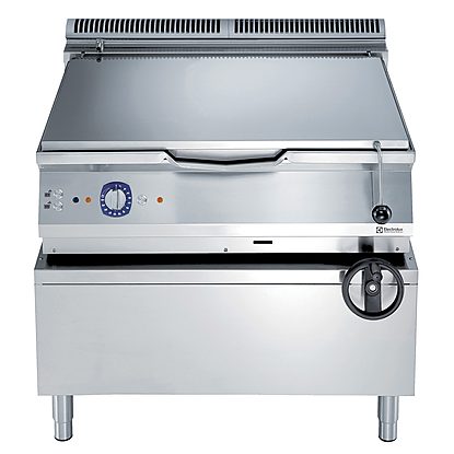 High Productivity Cooking 80-lt gas tilting braising pan with Duomat cooking surface, thermostatic control – Tunisia