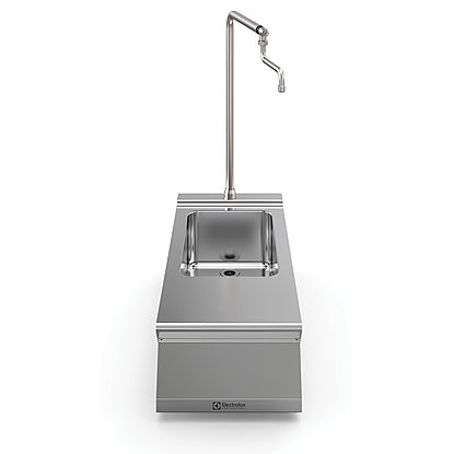 Modular Cooking Range Line 900XP Worktop with 1/1 GN well, 400 mm