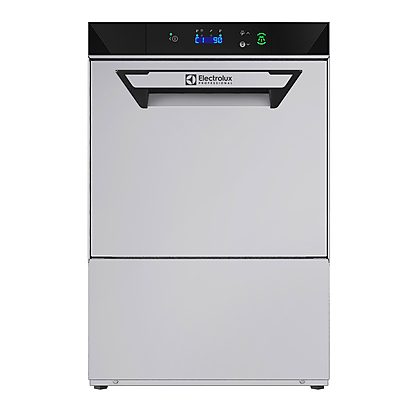 Warewashing NeoBlue S Small Single Skin Glasswasher, rinse aid pump and detergent pump, tank filter, 40r/h, 60Hz, Schuko Plug