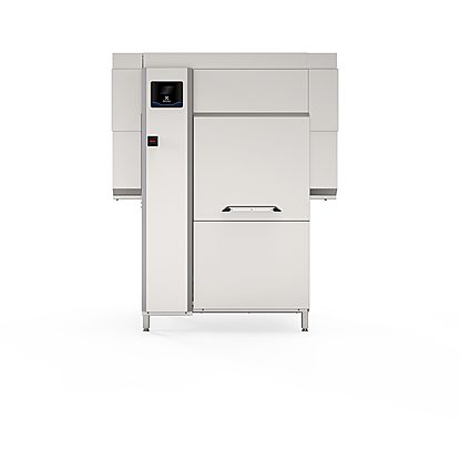 Warewashing green&clean dual rinse rack type dishwasher with Steam abatement, 150r/h, electric, 50Hz (Marine)