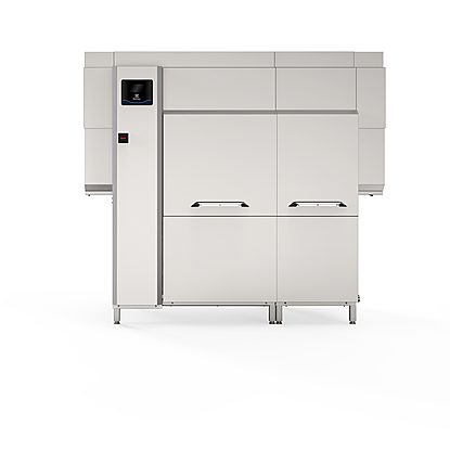Lavaggio Stoviglie Lavastoviglie cesto trascinato green&clean Dual, 250 c/h, elettrica, touch screen, ESD, etich. termi