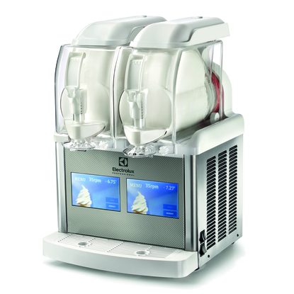 Frozen Frozen granita, creams and soft-ice cream dispenser with 2 bowls and touch screen
