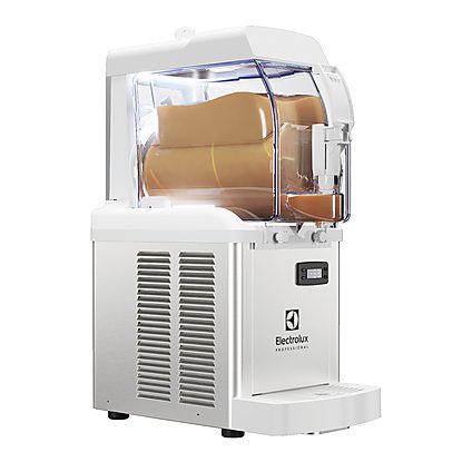 Frozen Frozen granita and cream dispenser with 1 insulated bowl, led light