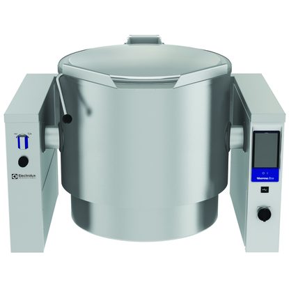 High Productivity Cooking Electric Tilting Boiling Pan, 150lt , Freestanding with Stirrer