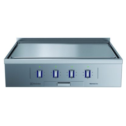 Modular Cooking Range Line thermaline 85 – 4 Zone Electric Solid Top with Ecotop, 1 Side with Backsplash