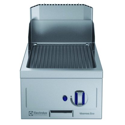 Modular Cooking Range Line thermaline 85 – Half Module Gas Fry Top, 1 Side with Backsplash