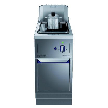 Gamma cottura modulare thermaline 85 – Friggitrice a gas 1 vasca da 14 lt, 1 lato operatore, alzatina H 700