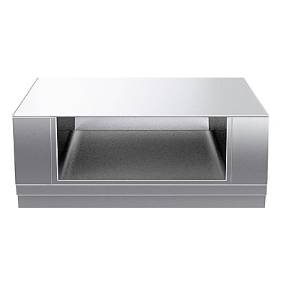 Gamma cottura modulare thermaline 85 – Base aperta 1500 mm, 1 lato operatore