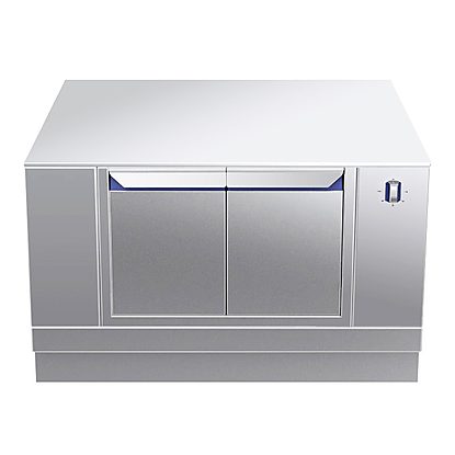 Gamma cottura modulare thermaline 85 – Base armadiata calda 1000 mm, 2 porte, GN, 1 lato operatore