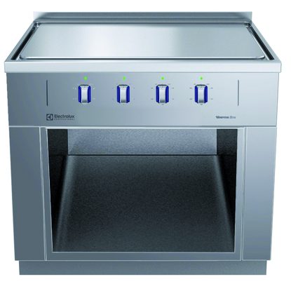 Modular Cooking Range Line thermaline 85 – 4 Zone Electric Solid Top with Ecotop, 1 Side with Backsplash
