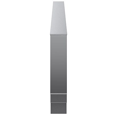 Gamma cottura modulare thermaline 85 – Base chiusa 100 mm, 1 lato operatore H 450