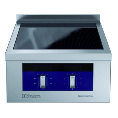 Gamma cottura modulare thermaline 90 – Piano a infrarosso 2 zone, 1 lato operatore con alzatina