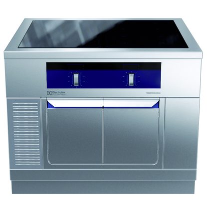 Gamma cottura modulare thermaline 90 – Induzione 4 zone ampia superficie su base chiusa, passante, profilo standard