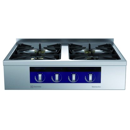 Gamma cottura modulare thermaline 90 – Cucina a gas Top 4 fuochi 1 lato operatore con alzatina