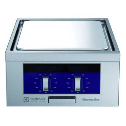 Gamma cottura modulare thermaline 90 – Piastra elettrica Free-cooking (cottura diretta/indiretta) 1 lato operatore