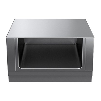 Gamma cottura modulare thermaline 90 – Vano aperto, H2, 1 lato operatore L= 1000mm H 450