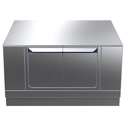 Gamma cottura modulare thermaline 90 – Vano passante 4 porte, GN, H2, 2 lati operatore L= 1200mm H 450