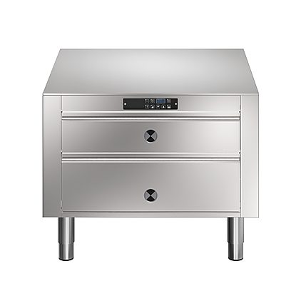 Gamma cottura modulare thermaline 90 – Vano armadiato di mantenimento, 2 cassetti, GN, 1 lato operatore L= 800mm H 450
