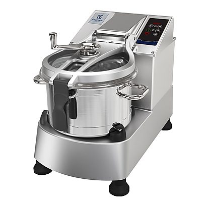 Food Processor Stainless Steel Cutter Mixer – 11.5 LT – 2 Speeds with Microtoothed Blade, Bowl and Scraper