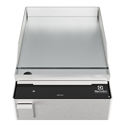 LiberoPro Plug-in induction Griddle, stainless steel smooth plate