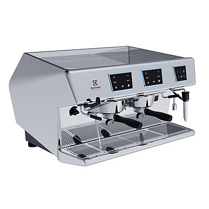 Coffee System Aura Traditional espresso machine, 2 Maestro groups with Dosamat ®, Steamair
