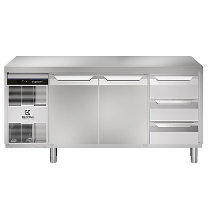 Digital Undercounter ecostore HP Premium Refrigerated Counter – 440lt, 2-Door, 3-Drawer