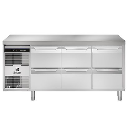 Digital Undercounter ecostore HP Premium Freezer Counter – 440lt, 6-Drawer (R290)