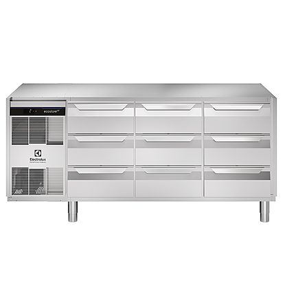 Digital Undercounter ecostore HP Premium Refrigerated Counter – 440lt, 9×1/3 Drawers – No Top
