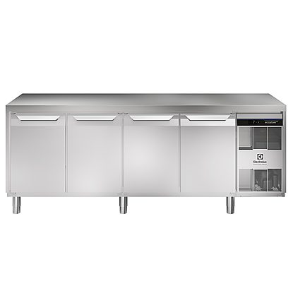 Digital Undercounter ecostore HP Premium Refrigerated Counter – 590lt, 4-Door, Right Cooling Unit