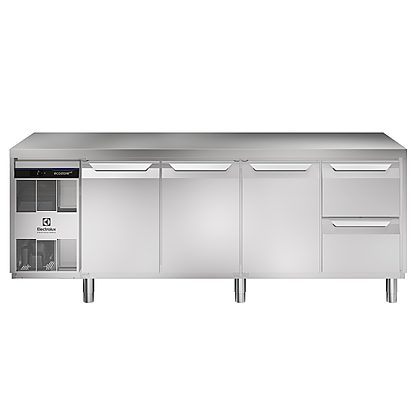 Digital Undercounter ecostore HP Premium Refrigerated Counter – 590lt, 3-Door, 2-Drawer
