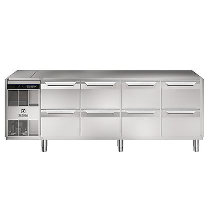 Digital Undercounter ecostore HP Premium Refrigerated Counter – 590lt, 8×1/2 Drawers, No Top