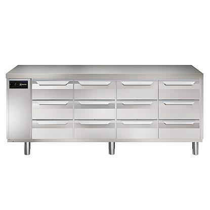 Digital Undercounter ecostore HP Premium Refrigerated Counter – 590lt, 12×1/3 Drawers, Remote