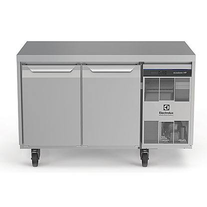 Digital Undercounter ecostore HP Premium Refrigerated Counter – 290lt, 2-Door, UK Plug, Cooling Unit Right