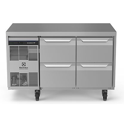Digital Undercounter ecostore HP Premium Refrigerated Counter – 290lt, 4×1/2 Drawers, UK Plug