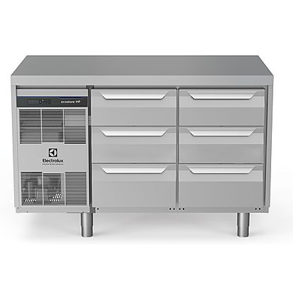 Digital Undercounter ecostore HP Premium Freezer Counter – 290lt, 6 1/3-Drawer (R290)