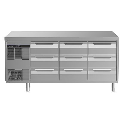 Digital Undercounter ecostore HP Concept Freezer Counter – 9×1/3 Drawers (R290)