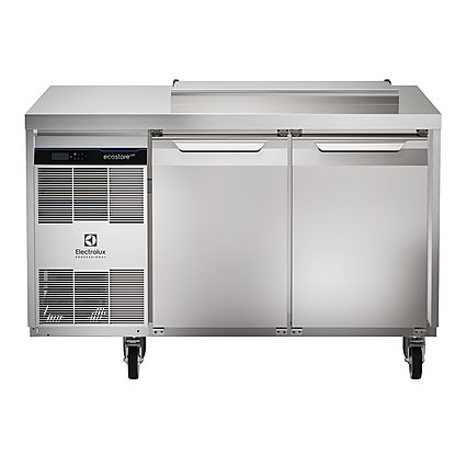 Digital Undercounter ecostore HP Premium Refrigerated Counter – 290lt, 2-Door on wheels and with UK plug