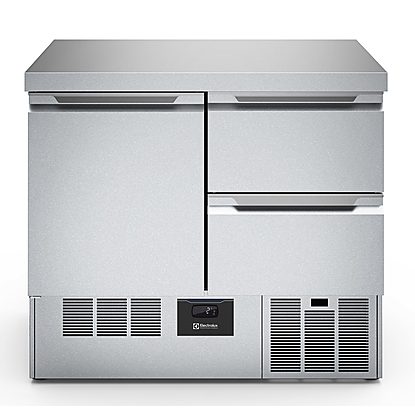 Digital Undercounter Compact Refrigerated Counter – 250lt, 1 Door 2 Drawers (R290)
