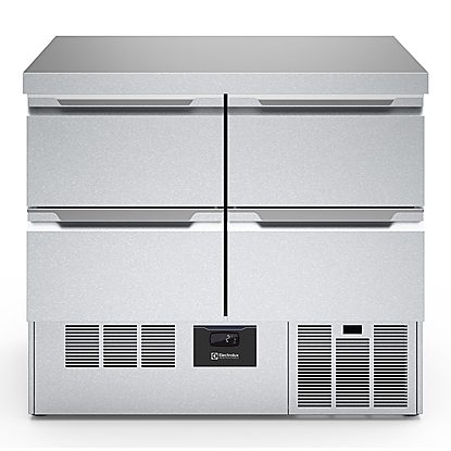 Digital Undercounter Compact Refrigerated Counter – 250lt, 4 Drawers (R290)