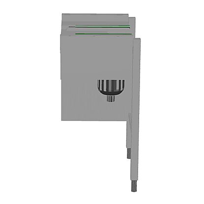 Handling System for Rack Type Basket Cord Conveyor, Drive Unit – Left to Right, 400mm