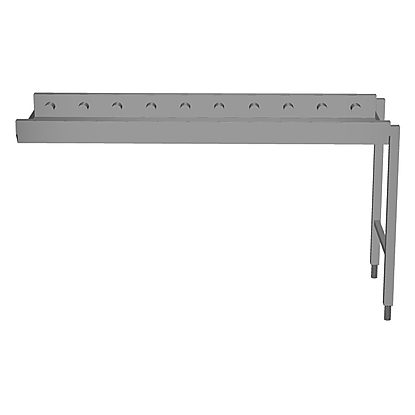 Handling System for Dishwasher Short roller conveyors