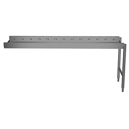 Handling System for Dishwasher Short roller conveyors
