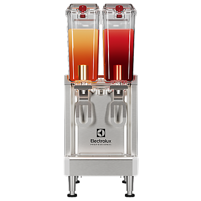 Simplicity Bubblers Chilled Beverage Dispensers 2×9 L, agitator model with locking lid and UK plug