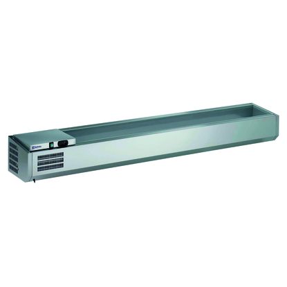 Pizza counters Bench Type Refrigerated Show Case 2180mm
