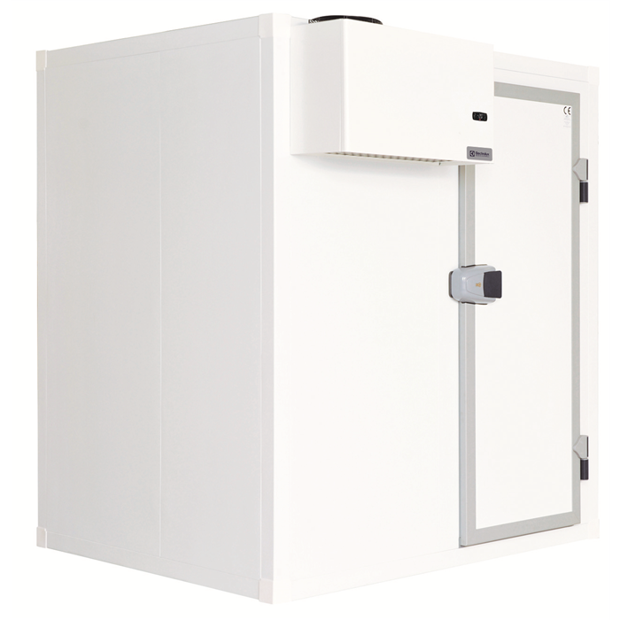 Minicelle frigorifere<br>Minicella 1630x1230 mm, spessore isolamento 100 mm. Inclusa unità